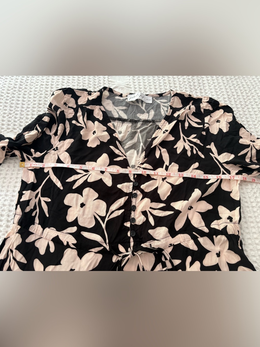 Petal & Pup Kelda Floral Maxi Dress in Black Augusta - Picture 8 of 11